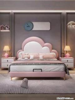 佛山大厂货，高质量仿真皮，实木床边，高密度海绵，带实木床板，全新包装，特价处理 - 南阳28生活网 ny.28life.com